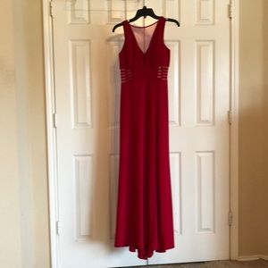 Red Formal Dress - size 6P